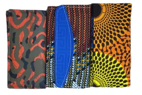 African Print Fabric Trifold Wallet | Geri's Bluffing Boutique