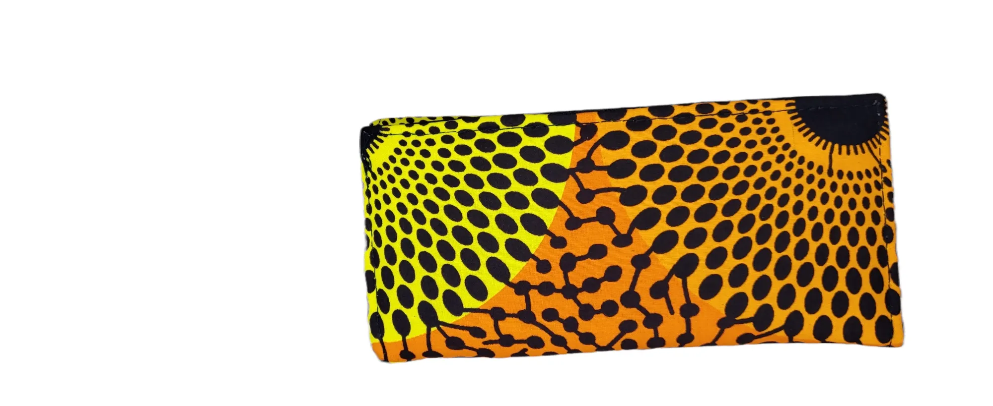 African Print Fabric Trifold Wallet | Geri's Bluffing Boutique