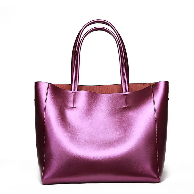 Amethyst AA602 Leather Single-shoulder bag / Tote - Multiple colors