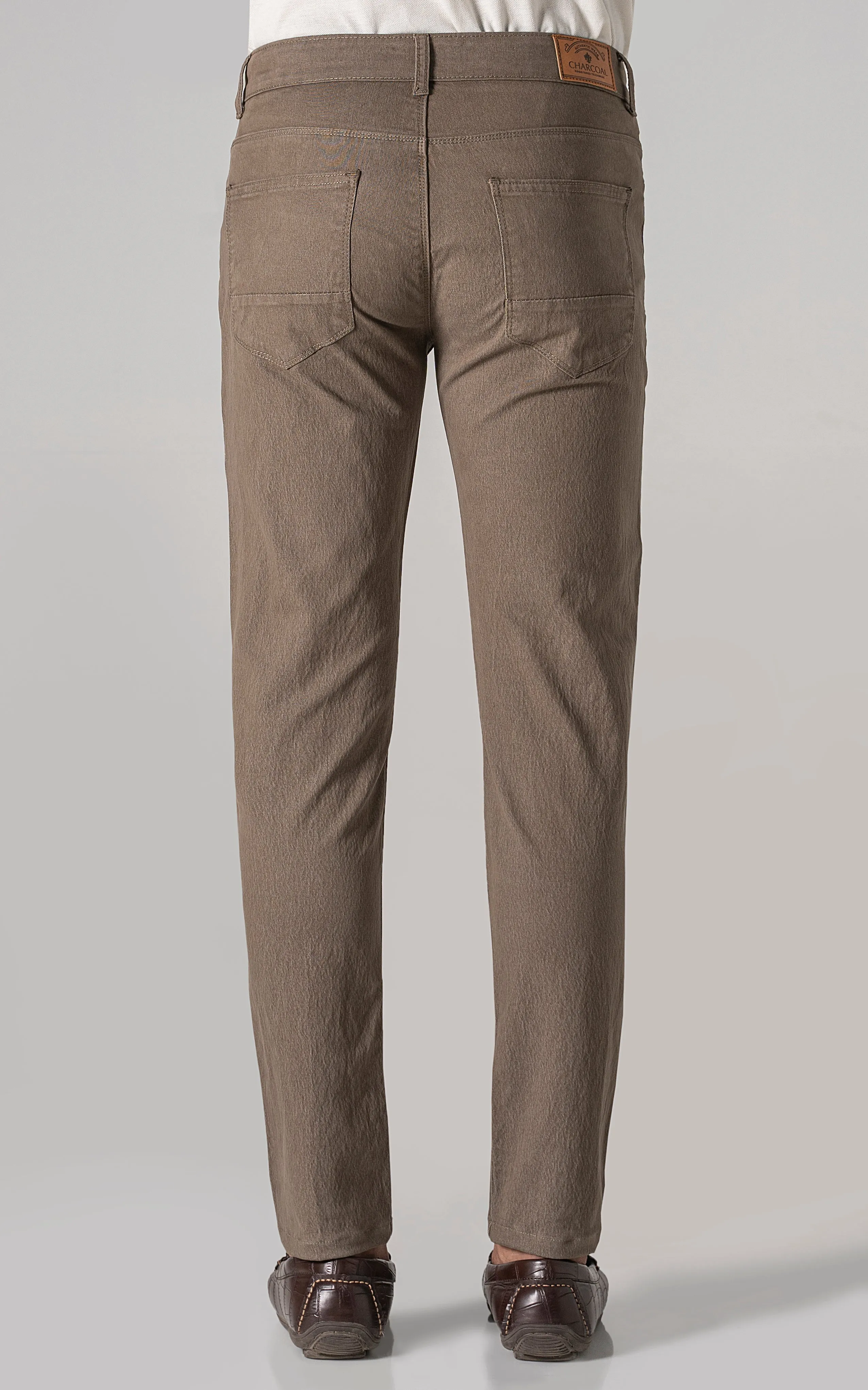 BASIC 5-POCKET MELANGE PANT OLIVE