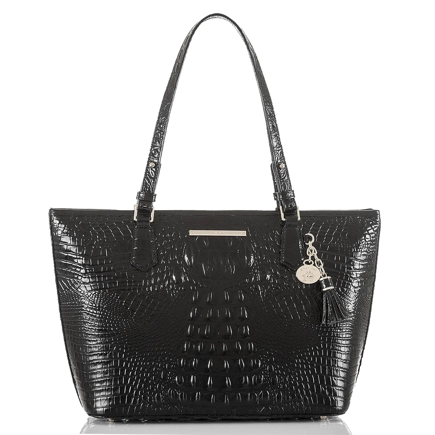 Brahmin Medium Asher Tote - Black