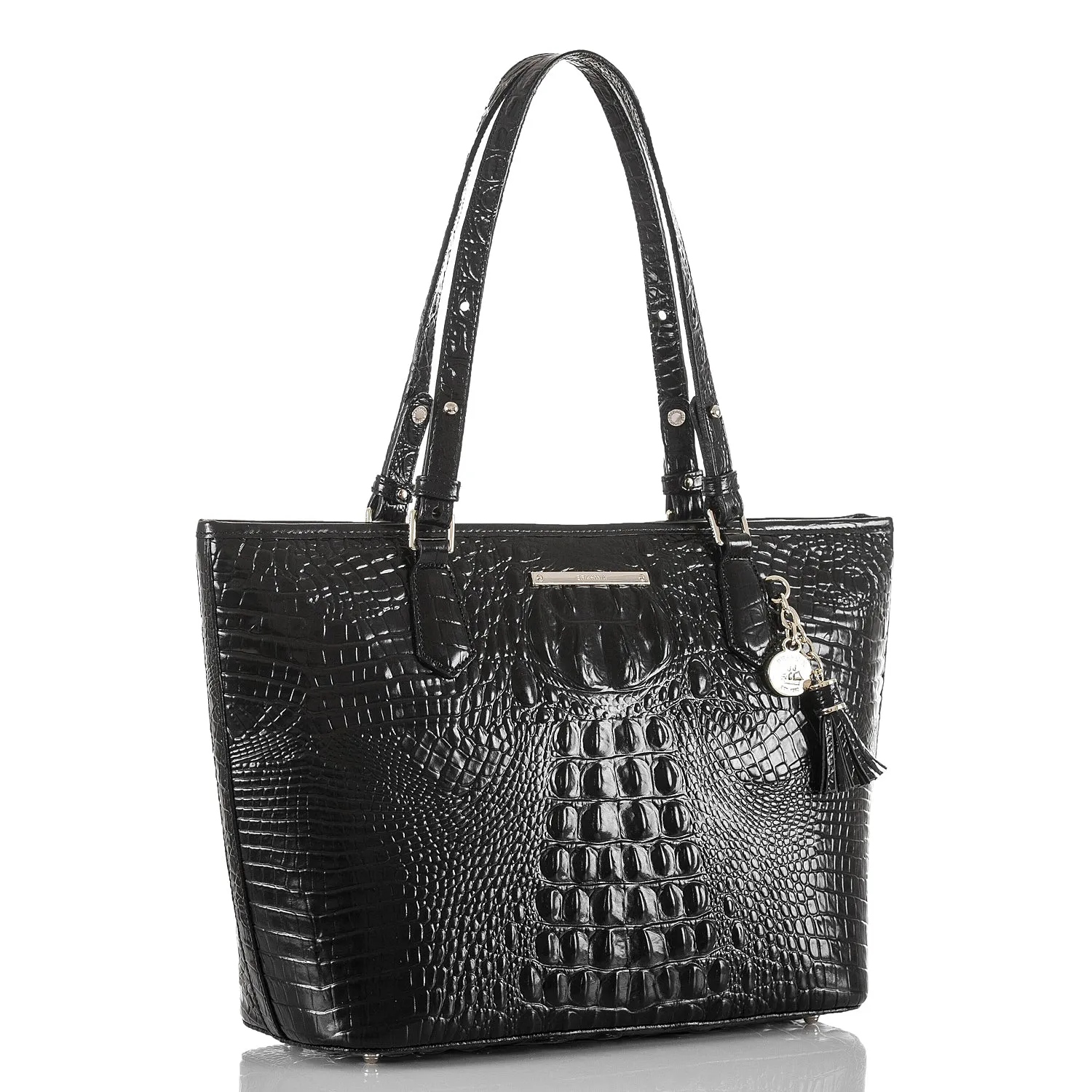 Brahmin Medium Asher Tote - Black