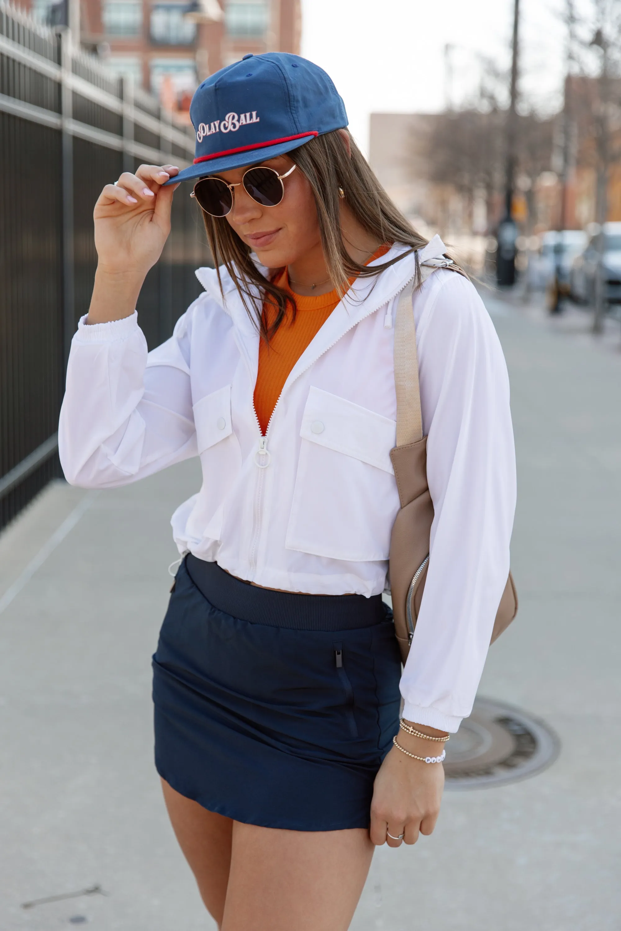 BREEZY BLISS JACKET IN WHITE