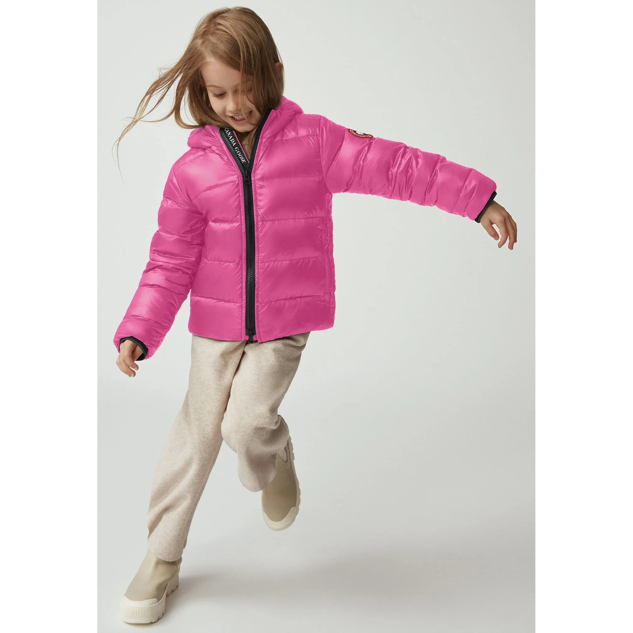 Canada Goose Kids Crofton Hoody Summit Pink