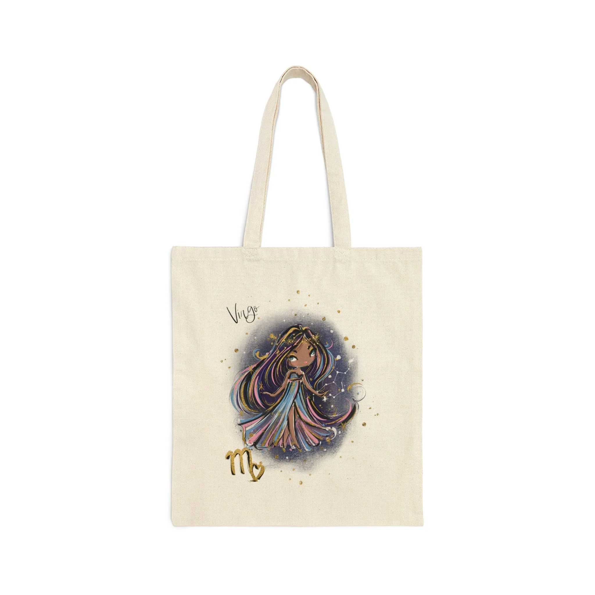 Canvas Tote Bag, Zodiac, Virgo