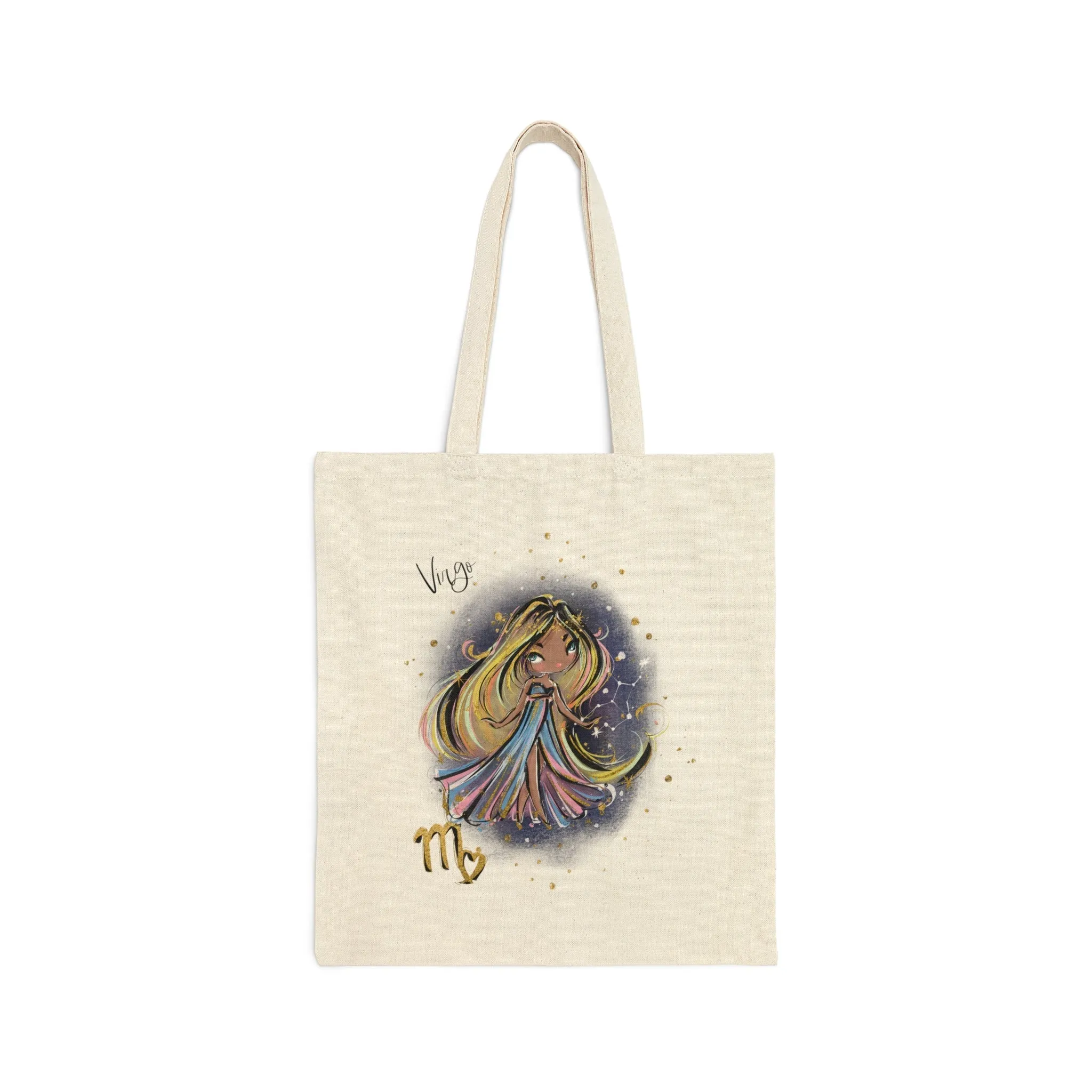 Canvas Tote Bag, Zodiac, Virgo