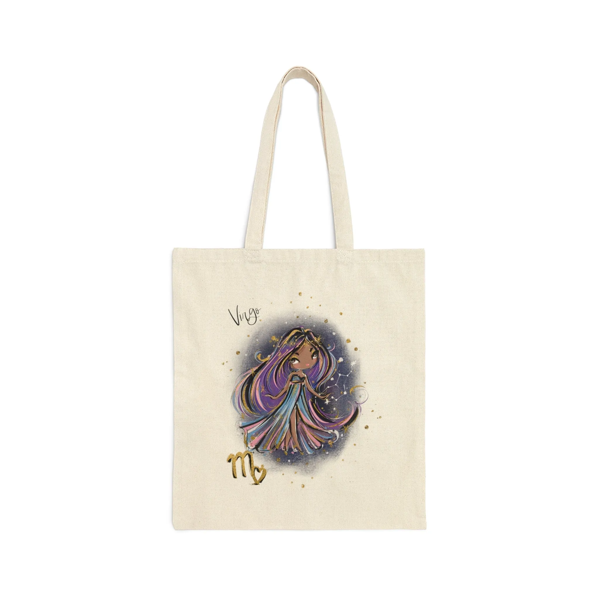 Canvas Tote Bag, Zodiac, Virgo