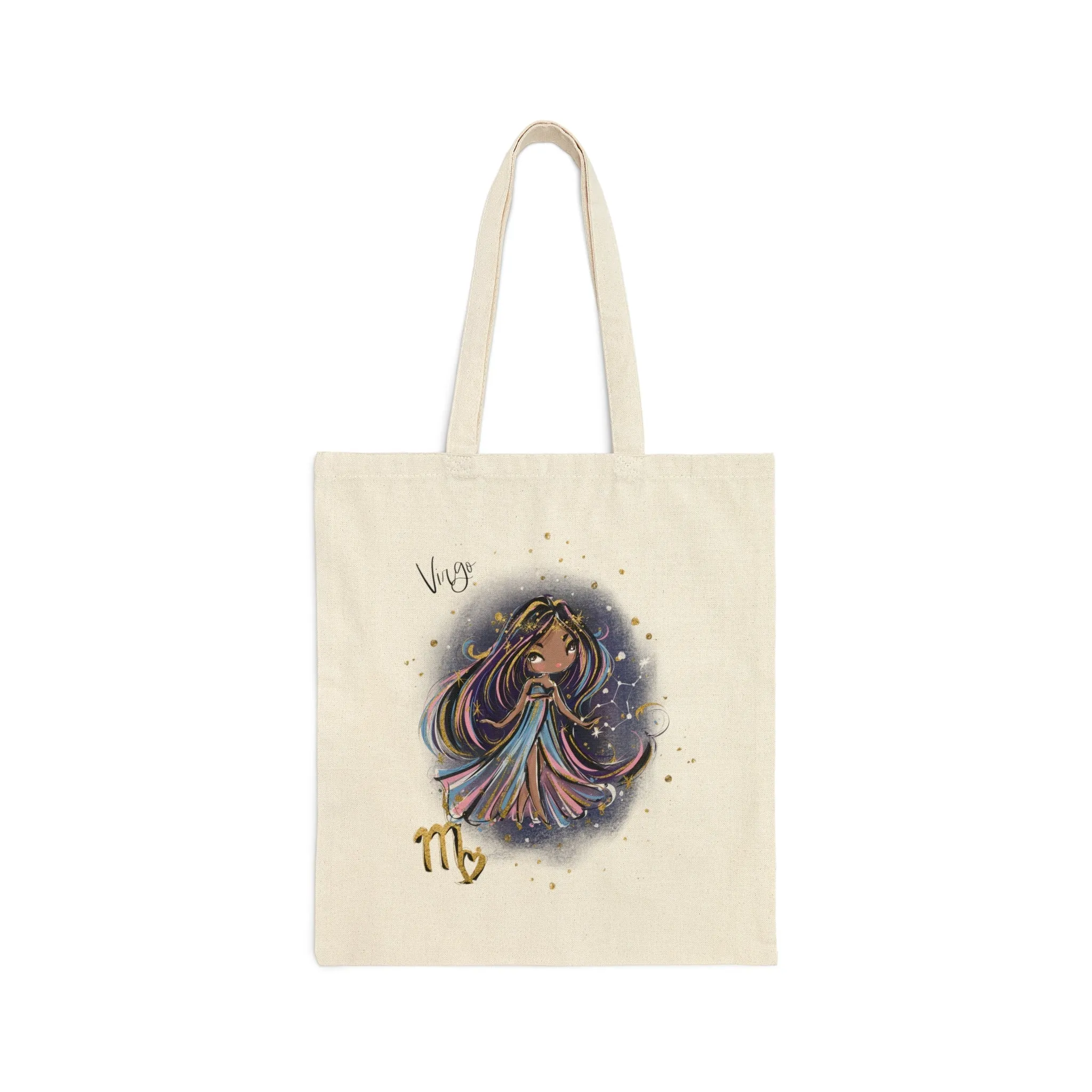 Canvas Tote Bag, Zodiac, Virgo