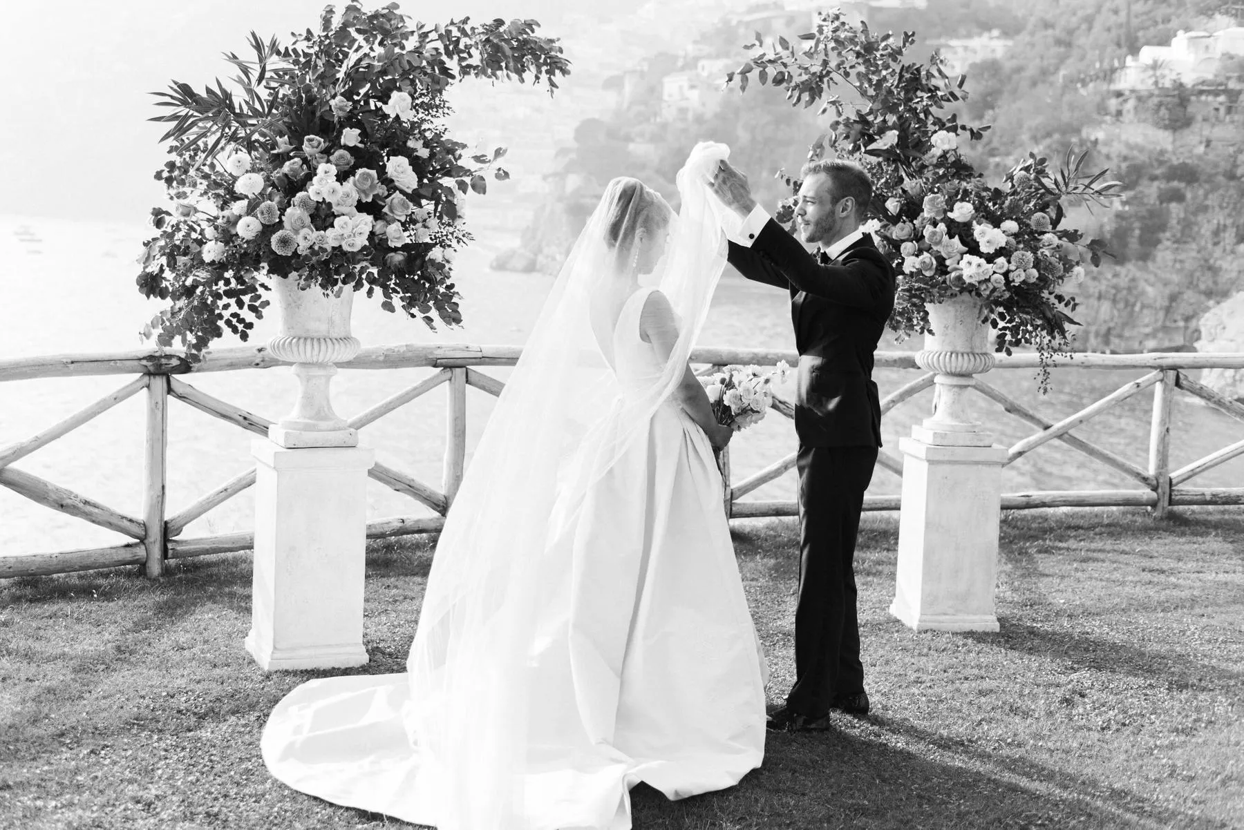 ELIZABETH | English Silk Tulle Wedding Veil