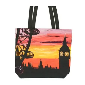 Eye on Big Ben Canvas Tote