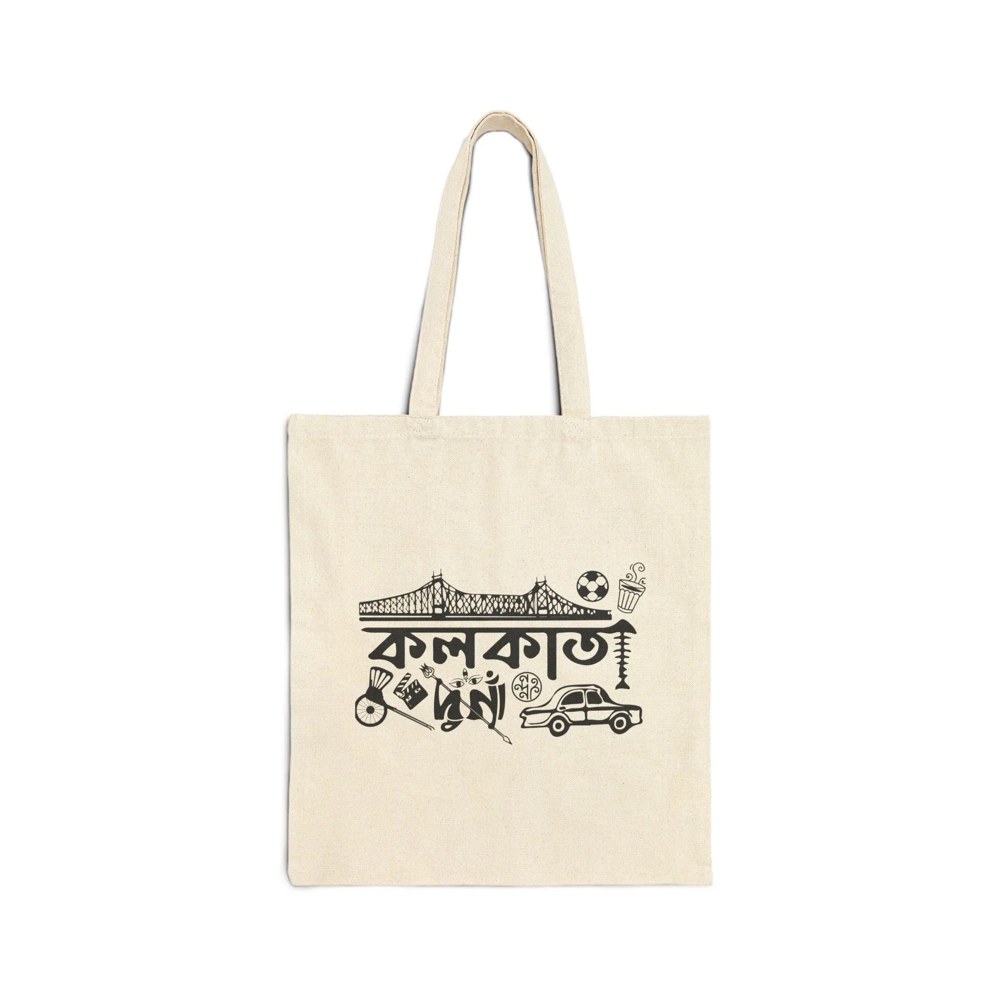 Kolkata Canvas Tote Bag