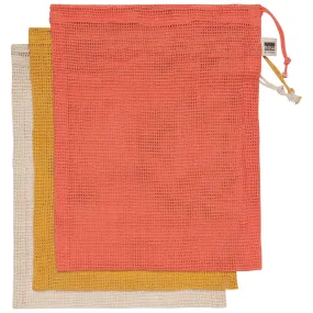 Le Marche Coral Produce Bags Set of 3