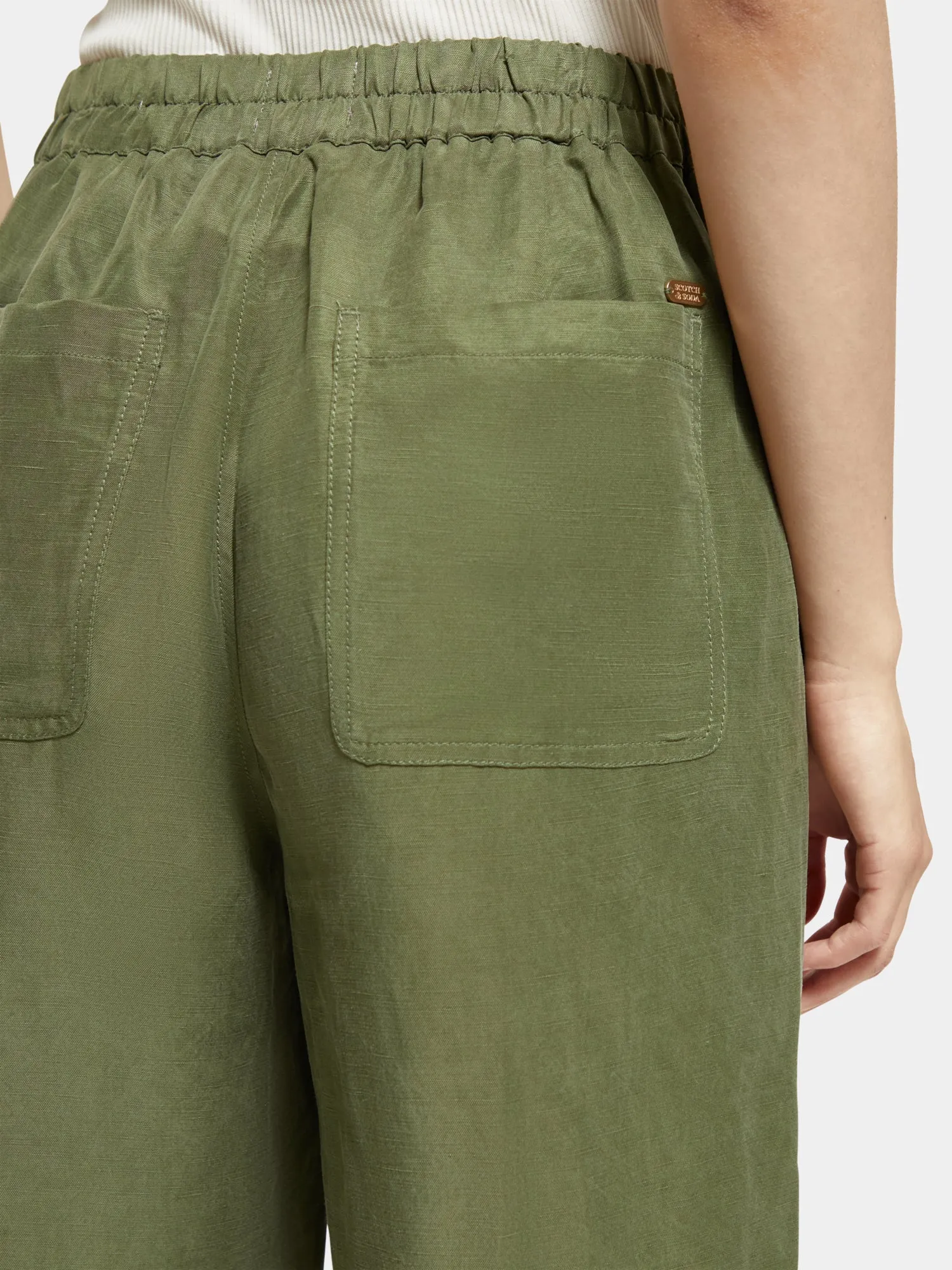 Lou mid-rise straight leg utility pants