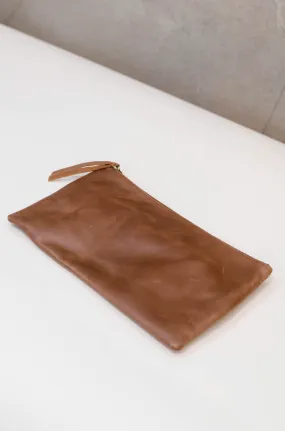 Marlow Clutch in Whiskey