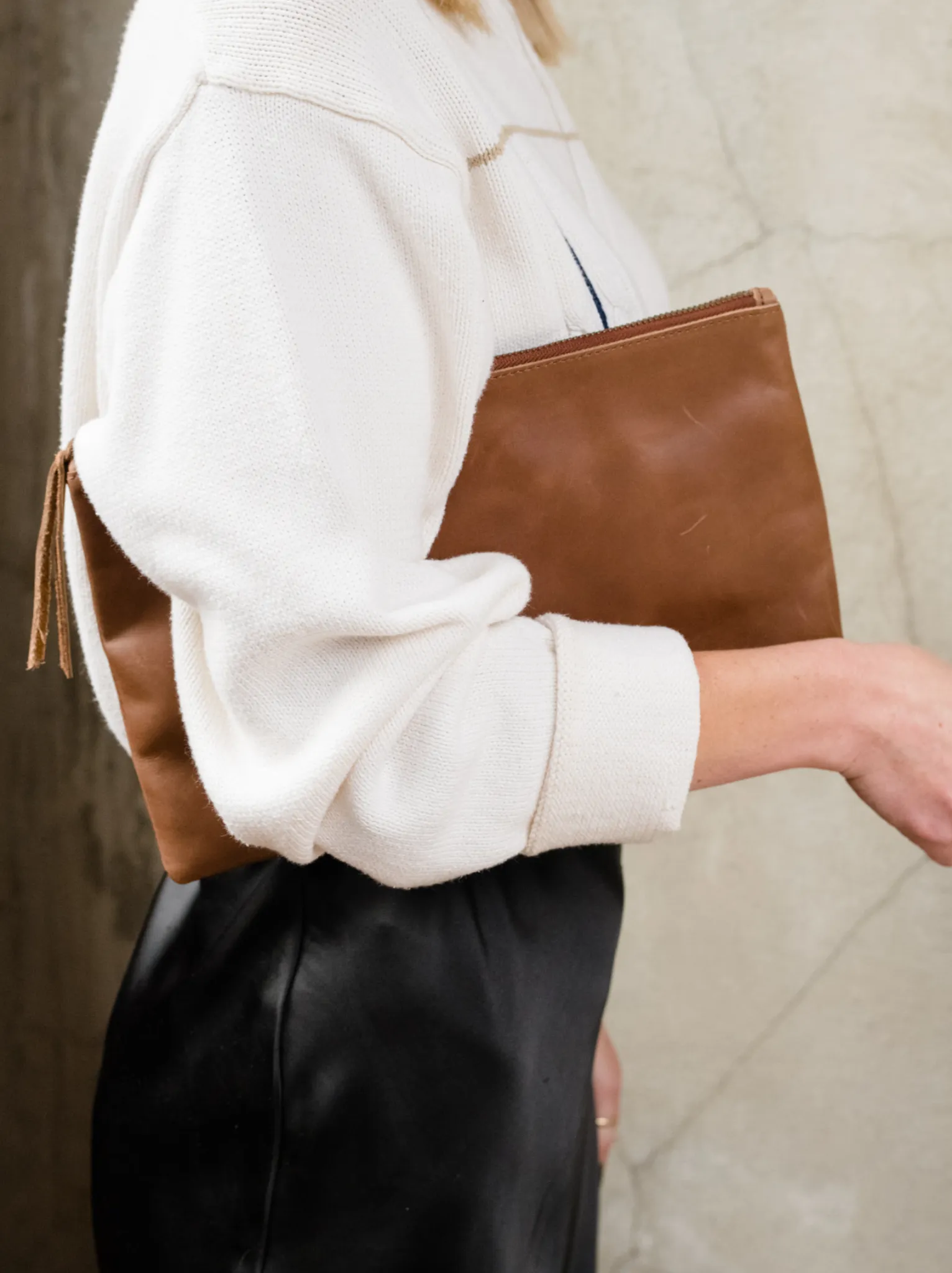 Marlow Leather Clutch