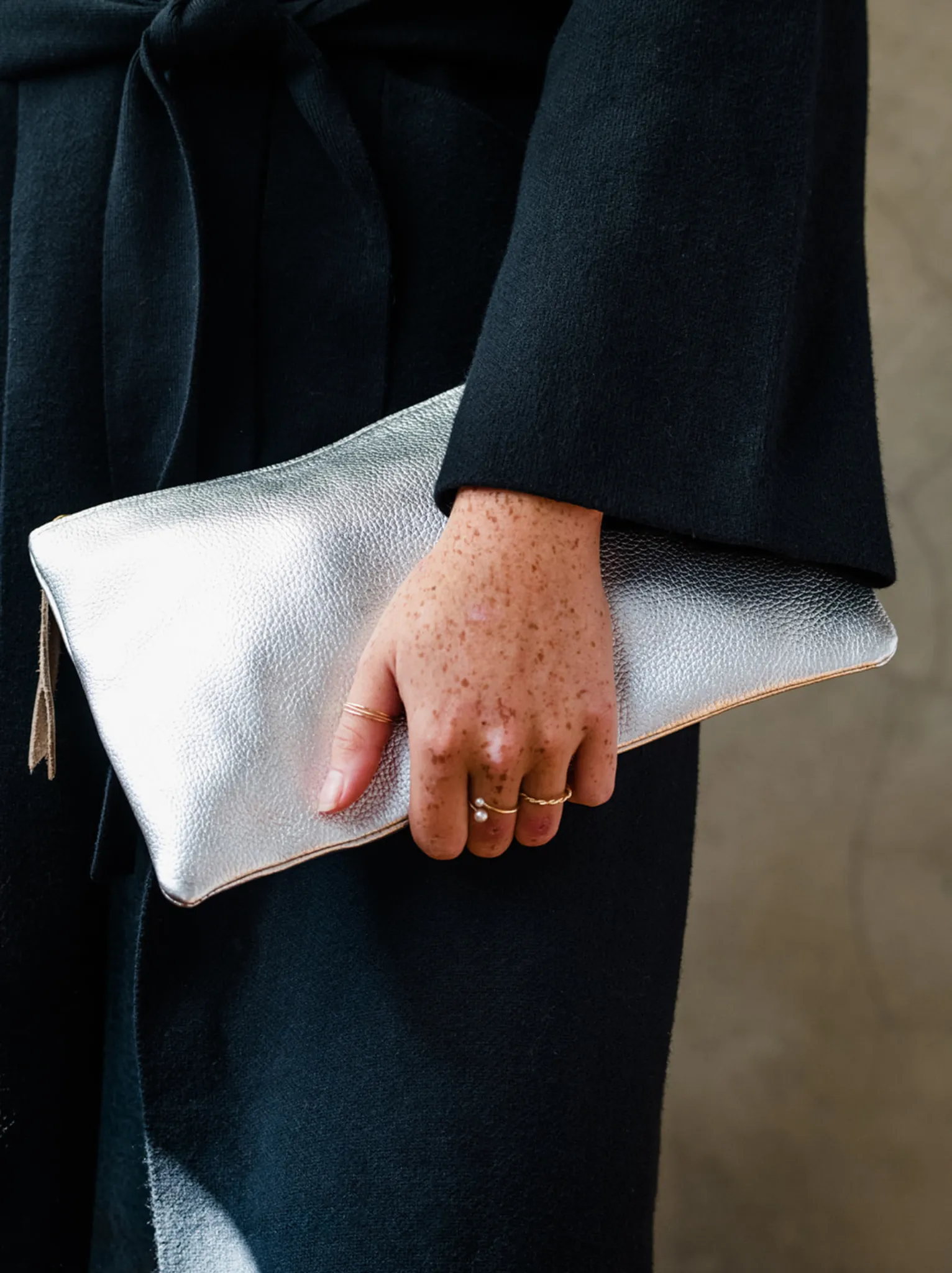 Marlow Leather Clutch