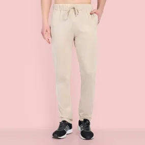 MENS COTTON BEIGE JOGGERS