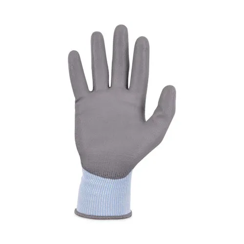 Proflex 7025 Ansi A2 Pu Coated Cr Gloves, Blue, X-large, Pair, Ships In 1-3 Business Days