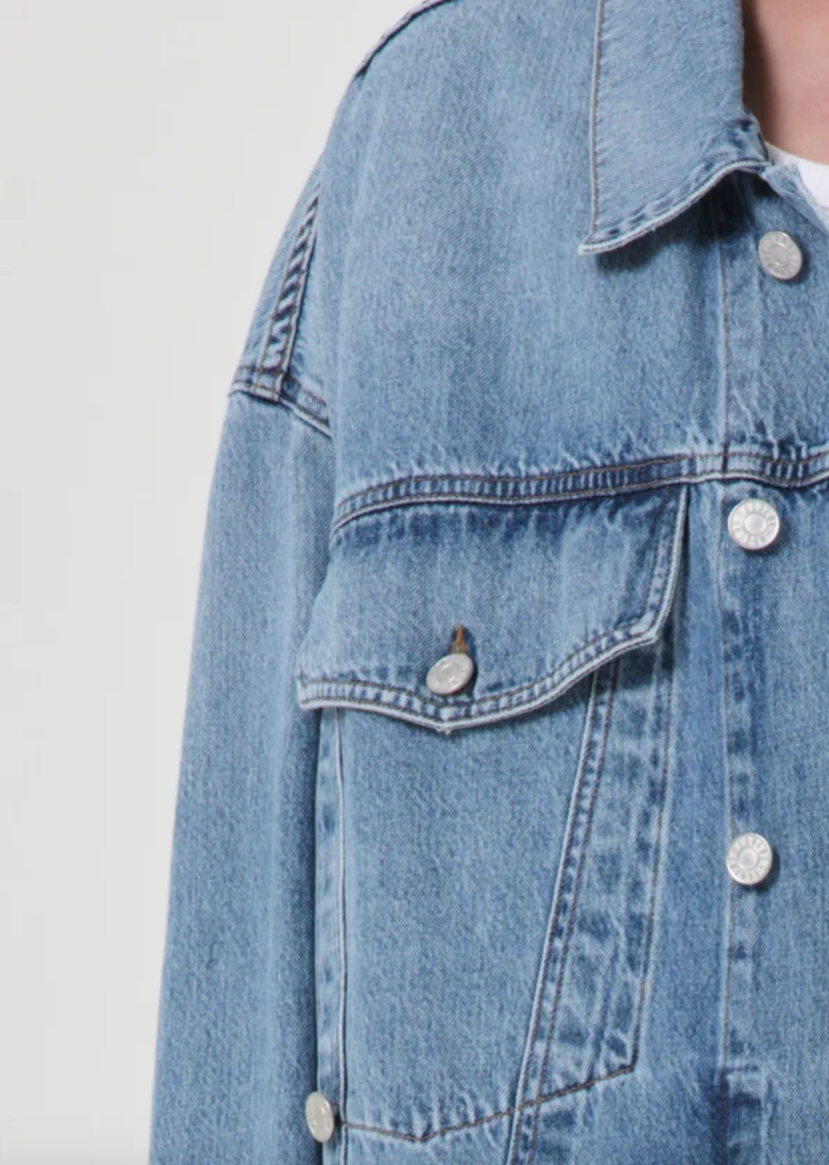 Reworked Wayne Oversized Denim Jacket