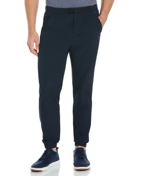 Slim Fit Ripstop Belted Jogger Pant