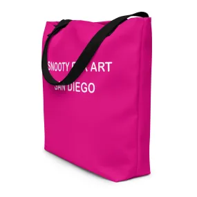 Snooty Fox Art Everyday Tote Bag - Mexico Pink