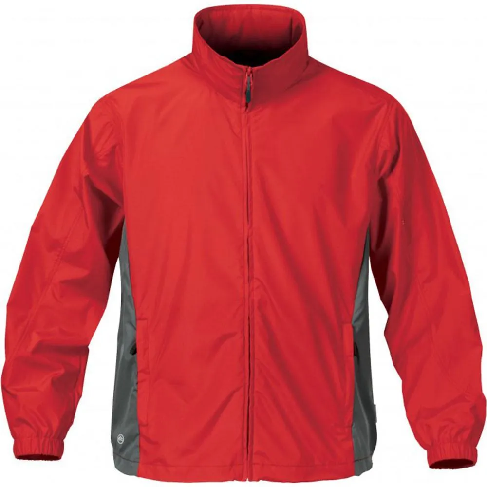 Stormtech Men's Red/Granite Micro Light Shell