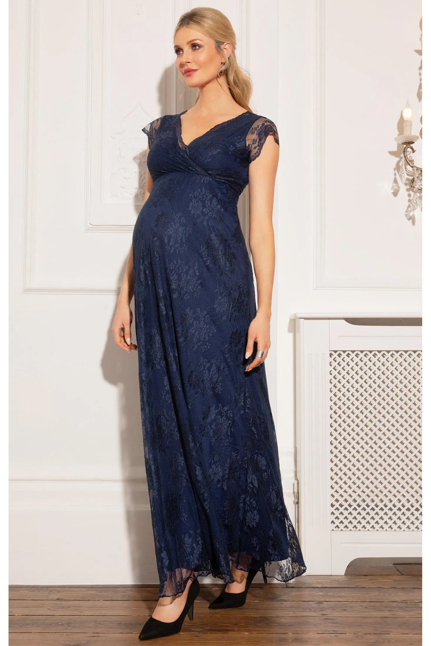 Tiffany Rose Eden Lace Maternity Gown worn by Princesses of Sweden