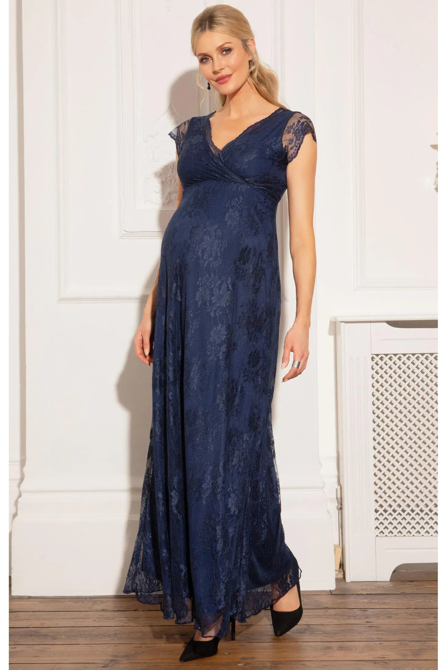 Tiffany Rose Eden Lace Maternity Gown worn by Princesses of Sweden