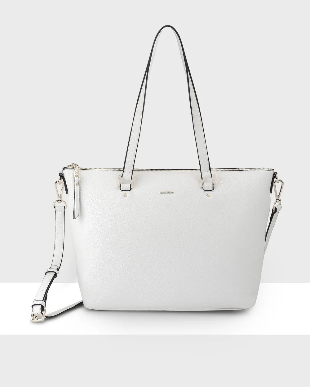 Vivian Medium Zip Top Tote With Crossbody Strap