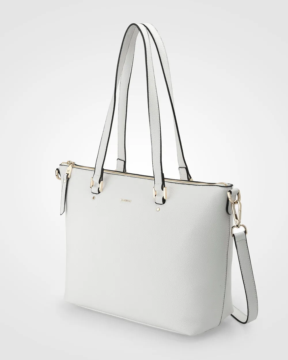 Vivian Medium Zip Top Tote With Crossbody Strap